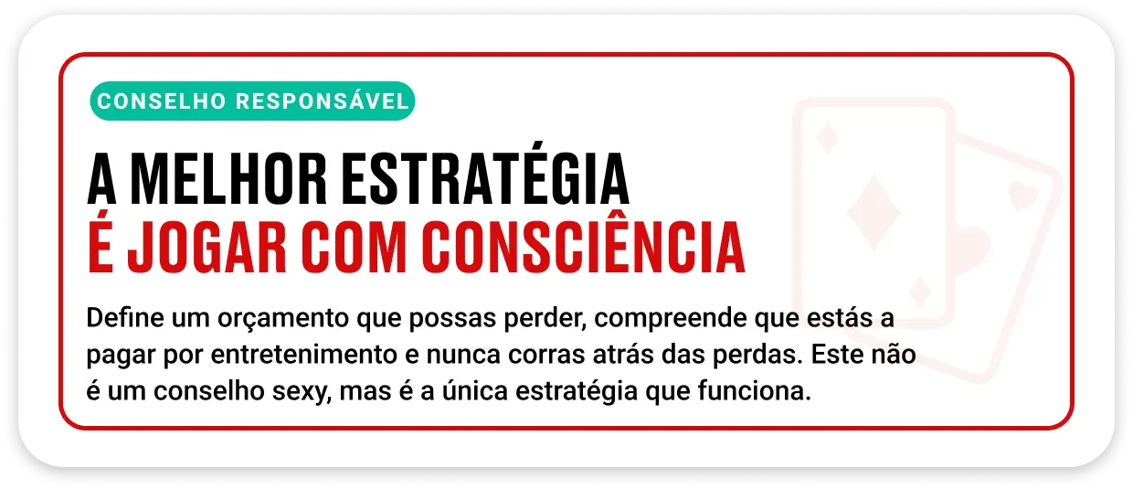 Citação sobre estratégias de jogo responsável em slot machines