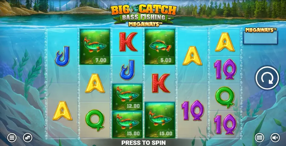 big catch bass fishing megaways