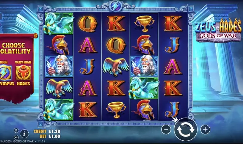 Zeus vs Hades Slot