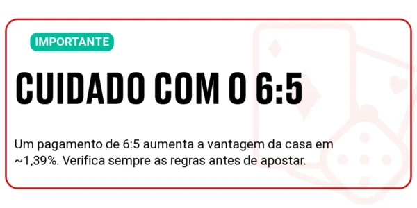 Cuidado com as mesas de pagamento 6-5