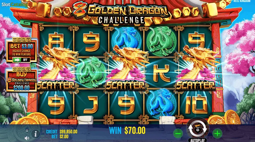 8 golden dragon challenge