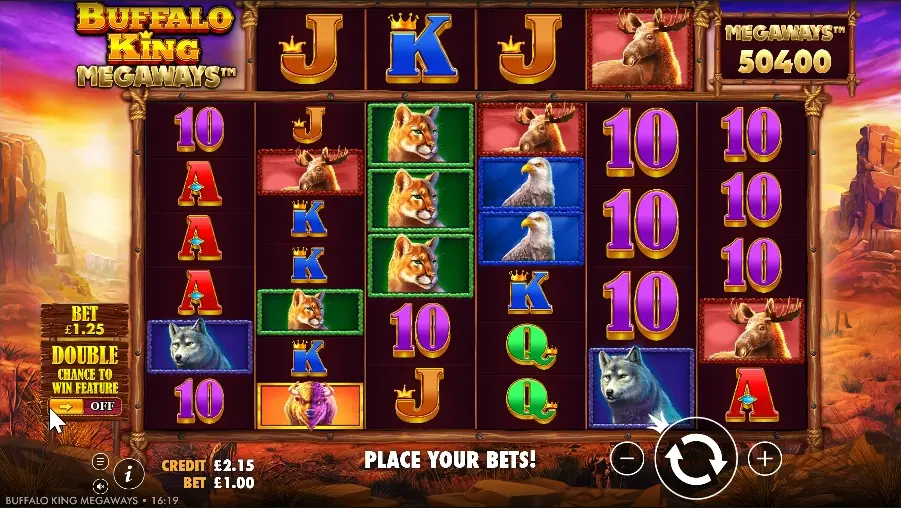 buffalo king megaways