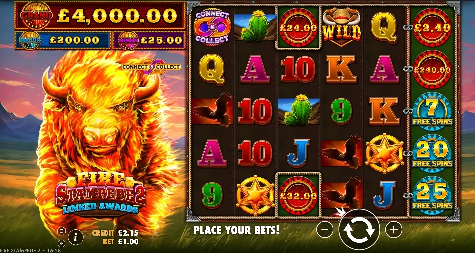 fire stampede 2 Linked Awards