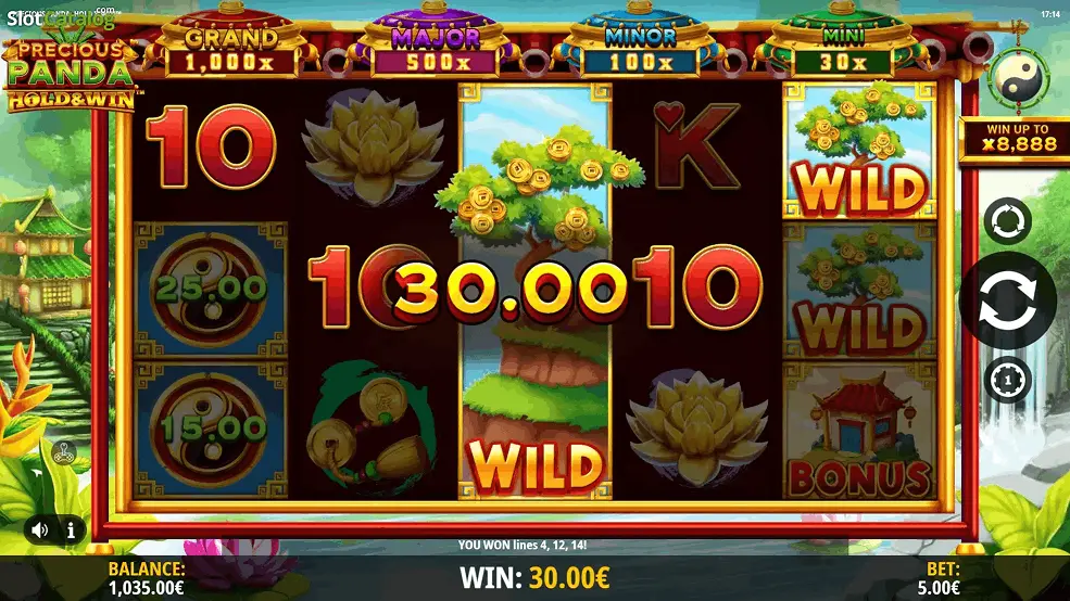 precious panda hold and spin